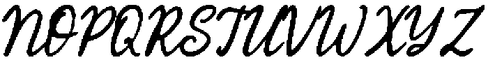 Morally Northern Script otf (400) Font UPPERCASE