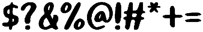 Morally Northern otf (400) Font OTHER CHARS