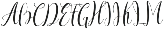 Morcote-Regular otf (400) Font UPPERCASE