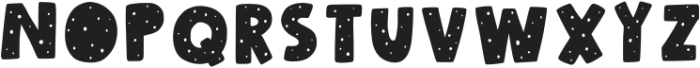 More Snow Please Regular otf (400) Font UPPERCASE