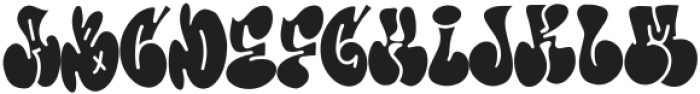 More Than Life Regular ttf (400) Font UPPERCASE