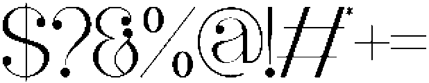 Morenn otf (400) Font OTHER CHARS