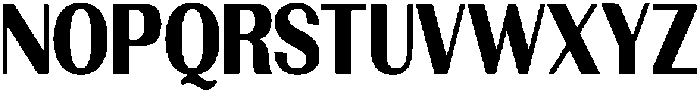 Morenta Black Condensed otf (900) Font UPPERCASE