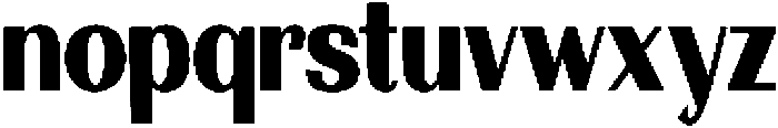Morenta Black Condensed otf (900) Font LOWERCASE