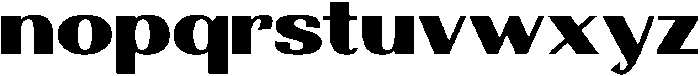 Morenta Black Expanded otf (900) Font LOWERCASE
