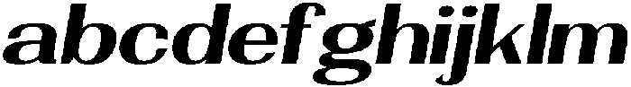 Morenta Bold Slanted Expanded otf (700) FONT