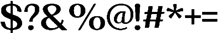 Morenta Bold otf (700) Font OTHER CHARS