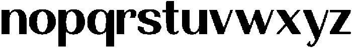 Morenta Bold otf (700) Font LOWERCASE