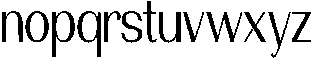 Morenta Condensed otf (400) Font LOWERCASE