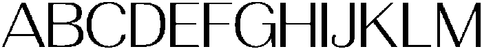 Morenta Light Expanded otf (300) Font UPPERCASE