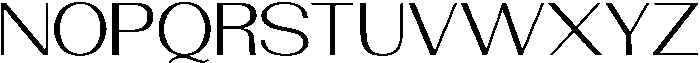 Morenta Light Expanded otf (300) Font UPPERCASE