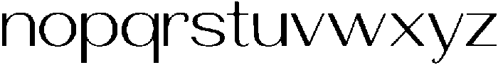 Morenta Light Expanded otf (300) Font LOWERCASE