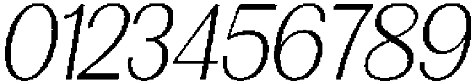 Morenta Light Slanted Condensed otf (300) Font OTHER CHARS