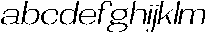 Morenta Light Slanted Expanded otf (300) FONT