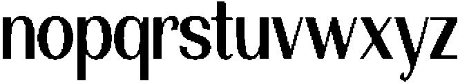 Morenta Semi Bold Condensed otf (600) Font LOWERCASE
