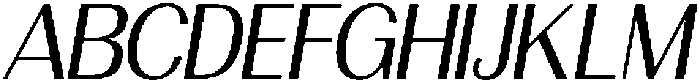 Morenta Slanted otf (400) Font UPPERCASE
