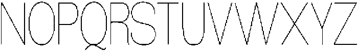 Morenta Thin Condensed otf (100) Font UPPERCASE