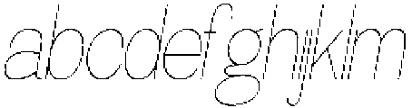 Morenta Thin Slanted Condensed otf (100) FONT