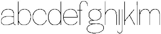 Morenta Thin otf (100) FONT