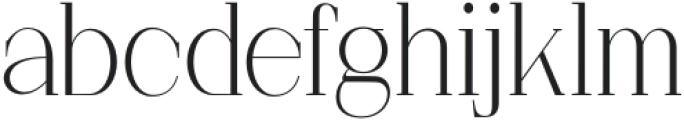 Moresby Extra Light otf (200) Font LOWERCASE