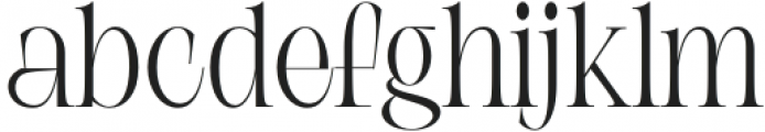 Moresby-Regular otf (400) Font LOWERCASE