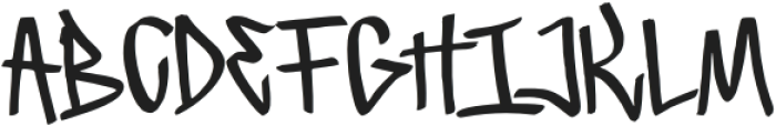 Moresign-Regular otf (400) Font UPPERCASE