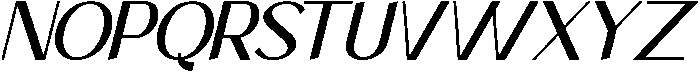 Morevonix Italic otf (400) Font UPPERCASE