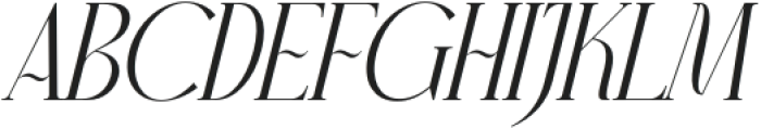 Morgalen Italic otf (400) Font LOWERCASE