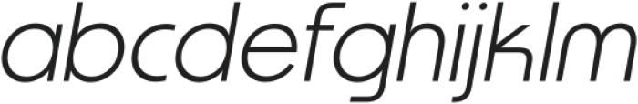 Morgan ExtraLight Italic otf (200) Font LOWERCASE