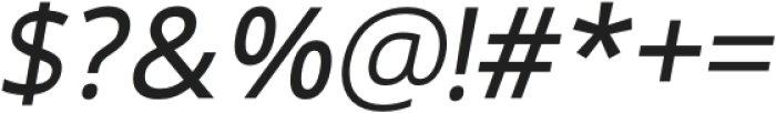 Morgan Regular Italic otf (400) Font OTHER CHARS