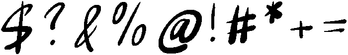 Morgan Regular otf (400) Font OTHER CHARS