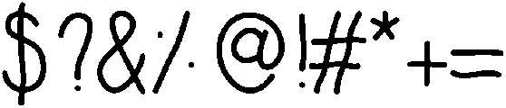 Morgan otf (400) Font OTHER CHARS