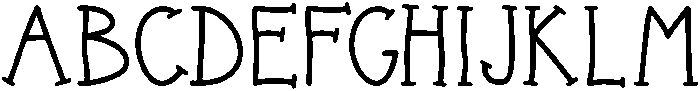 Morgan otf (400) Font UPPERCASE