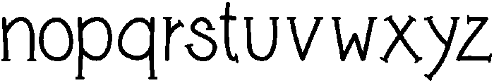 Morgan otf (400) Font LOWERCASE