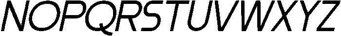 Morgelora Italic otf (400) Font UPPERCASE