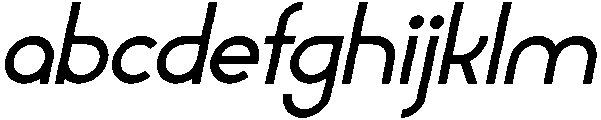 Morgelora Italic otf (400) FONT