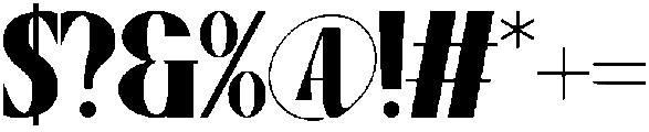 Morgen Regular otf (400) Font OTHER CHARS