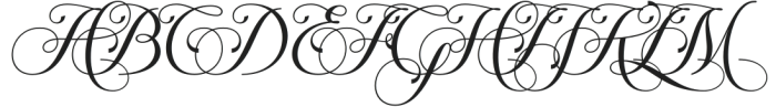 MoriHarmony-Regular otf (400) Font UPPERCASE