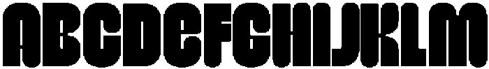 Morica Regular otf (400) Font UPPERCASE