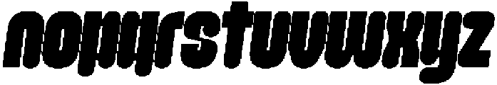 Morica Slant otf (400) Font LOWERCASE