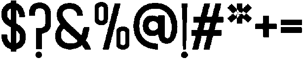 Morinite Regular otf (400) Font OTHER CHARS