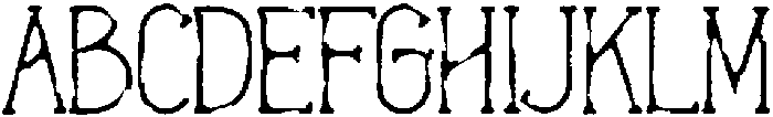 Morinor Lenteron Rough otf (400) Font UPPERCASE
