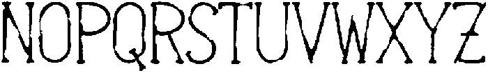 Morinor Lenteron Rough otf (400) Font UPPERCASE