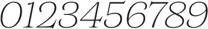 Morison Extralight Italic otf (200) Font OTHER CHARS