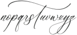 Moriyathena Italic otf (400) Font LOWERCASE