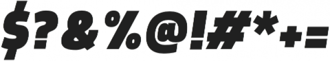 Morl Sans ExtraBlack Italic otf (900) Font OTHER CHARS