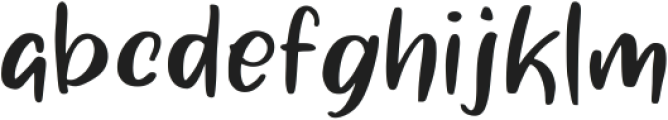 Morlingst Regular otf (400) Font LOWERCASE