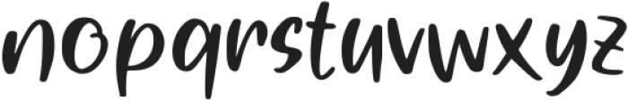 Morlingst Regular otf (400) Font LOWERCASE