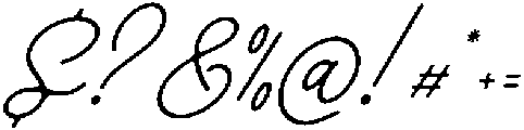 Morlintado Italic otf (400) Font OTHER CHARS