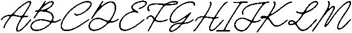 Morlintado Italic otf (400) Font UPPERCASE